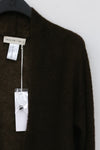 SWAYING/KNIT seamless mohair suit SW212SZ68 brown PS16